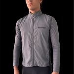 Cortaviento Chaleco Gris