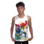 Camiseta Run Blanca (Sin Manga)